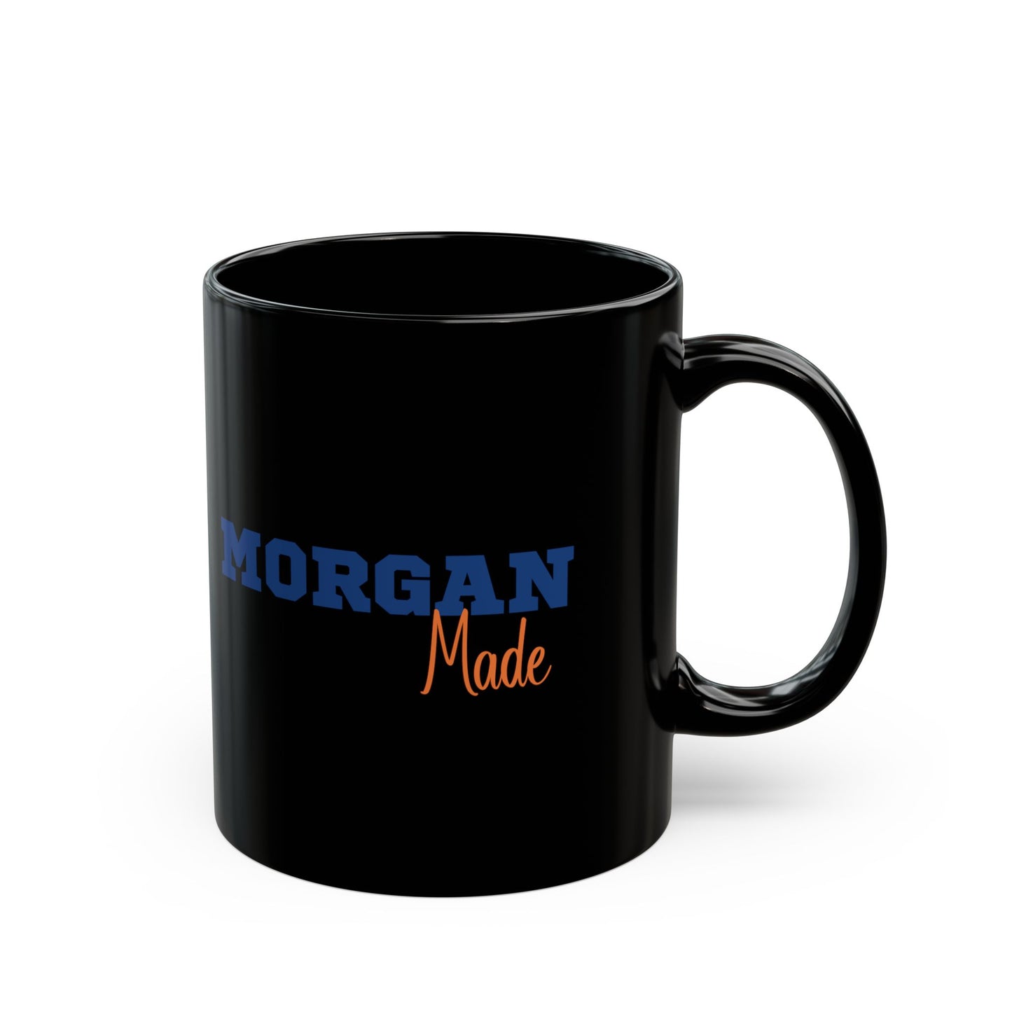Morgan State University Custom Mug - "Morgan Made" MSU Alumni & Student Gift - Black