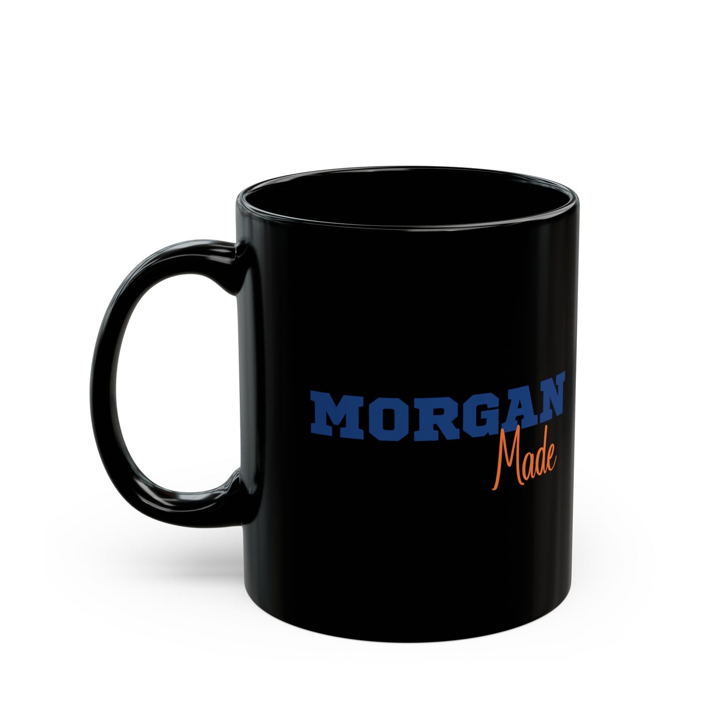 Morgan State University Custom Mug - "Morgan Made" MSU Alumni & Student Gift - Black