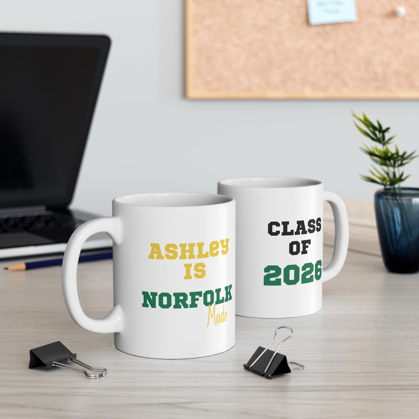 Personalized Norfolk State Class Of Graduation Mug 11oz